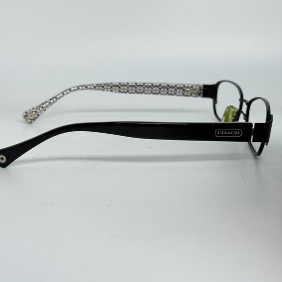 COACH NEW YORK “ROSE” Eyeglasses Frame HC5018 9077 53-15-135 Black Matte 19556 - Picture 4 of 7